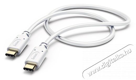 Hama 183328 USB 2.0 Type-C- Type C 1,5m adatkábel - fehér Mobil / Kommunikáció / Smart - Mobiltelefon kiegészítő / tok - Kábel / átalakító - 379833