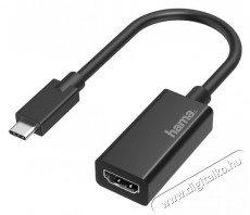 Hama 200315 FIC Ultra HD USB-C - HDMI adapter Mobil / Kommunikáció / Smart - Mobiltelefon kiegészítő / tok - Kábel / átalakító - 379843