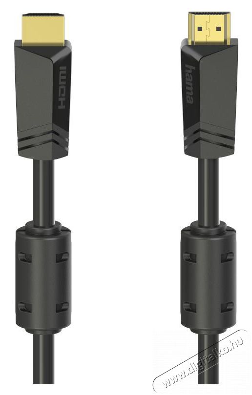 Hama 205009 FIC High Speed HDMI 10m kábel Ethernettel Tv kiegészítők - Kábel / csatlakozó - Csatlakozó / elosztó / átalakító - 379863