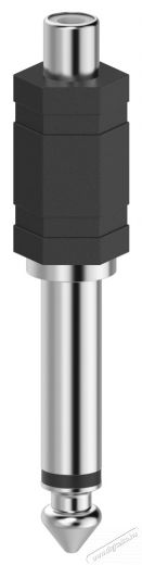 Hama 205188 FIC adapter mono 6,3 mm Jack dugó - 1 RCA alj Tv kiegészítők - Kábel / csatlakozó - Csatlakozó / elosztó / átalakító - 379868