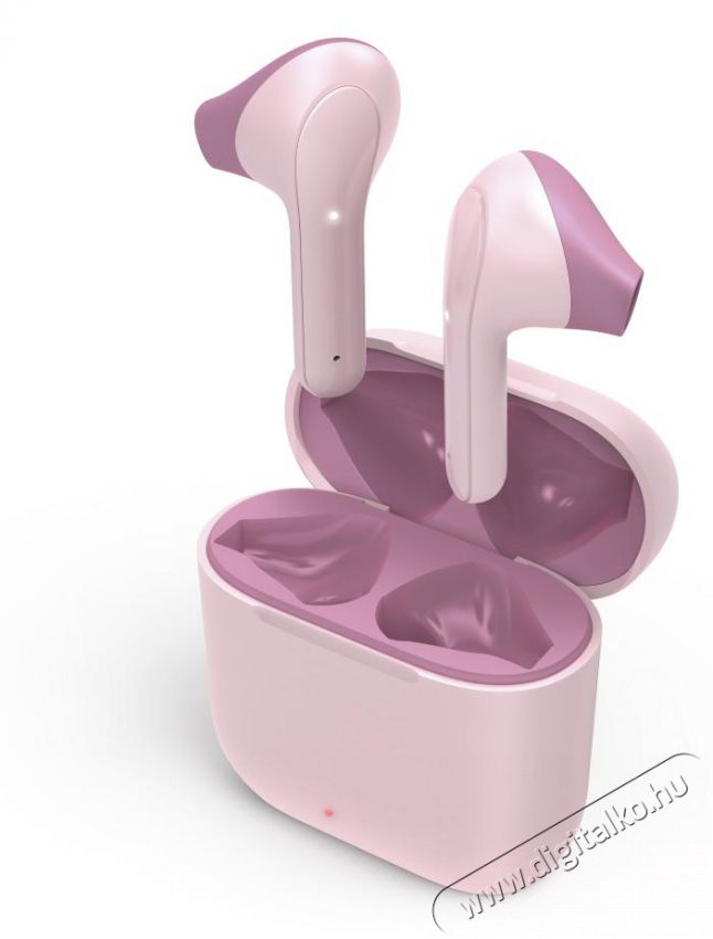 Hama FREEDOM LIGHT True Wireless Bluetooth fülhallgató - pink Audio-Video / Hifi / Multimédia - Fül és Fejhallgatók - Fülhallgató mikrofonnal / headset - 380095