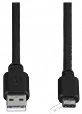 Hama USB Type-C - USB A 0,25m adatkábel - fekete Mobil / Kommunikáció / Smart - Mobiltelefon kiegészítő / tok - Kábel / átalakító - 380104