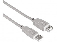 Hama 30619 ECO USB kábel A-A típus 1,8M Tv kiegészítők - Kábel / csatlakozó - USB kábel - 380080