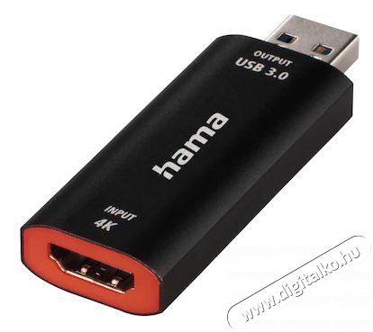 Hama 74257 Video rögzítő USB - HDMI adapter Tv kiegészítők - Kábel / csatlakozó - Csatlakozó / elosztó / átalakító - 380085
