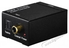 Hama 83180 AC80 Digitális-Analóg (DAC) audio konverter Tv kiegészítők - Kábel / csatlakozó - Csatlakozó / elosztó / átalakító - 380086
