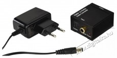 Hama 83180 AC80 Digitális-Analóg (DAC) audio konverter Tv kiegészítők - Kábel / csatlakozó - Csatlakozó / elosztó / átalakító - 380086