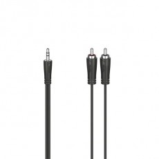 Hama FIC 3,5mm jack-2rca 1,5m összekötőkábel Tv kiegészítők - Kábel / csatlakozó - Csatlakozó / elosztó / átalakító - 380089