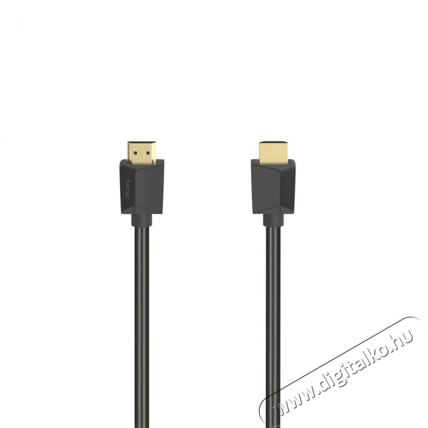 Hama FIC High Speed HDMI 5m kábel ethernettel Tv kiegészítők - Kábel / csatlakozó - Hdmi kábel - 380091