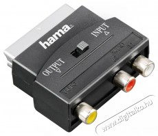 Hama 205268 FIC AV SCART-3RCA-SVHS be/ki adapter Iroda és számítástechnika - Egyéb számítástechnikai termék - 386611