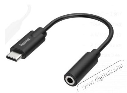 Hama 205282 Adatkábel Type-C Mobil / Kommunikáció / Smart - Mobiltelefon kiegészítő / tok - Kábel / átalakító - 392931