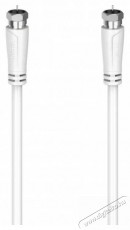 Hama 205063 FIC 90dB F-F 1,5m fehér antenna kábel Iroda és számítástechnika - Egyéb számítástechnikai termék - 387344