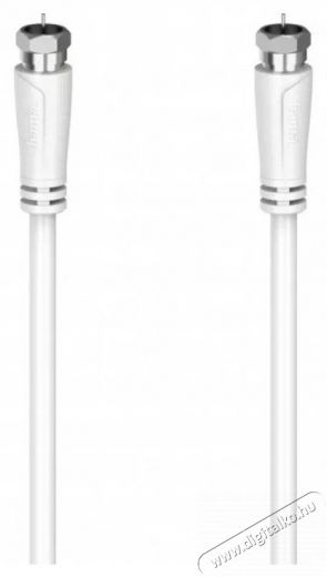 Hama 205063 FIC 90dB F-F 1,5m fehér antenna kábel Iroda és számítástechnika - Egyéb számítástechnikai termék - 387344