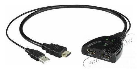 Hama 121776 HDMI Elosztó Iroda és számítástechnika - Egyéb számítástechnikai termék - 397585