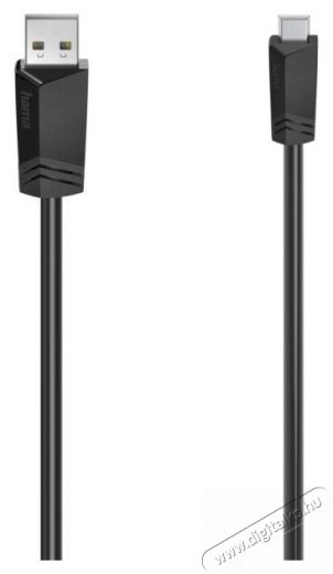 Hama 200606 Mini USB adatkábel Mobil / Kommunikáció / Smart - Mobiltelefon kiegészítő / tok - Kábel / átalakító - 397635
