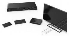 Hama 121770 távirányítható HDMI elosztó Iroda és számítástechnika - Egyéb számítástechnikai termék - 386839