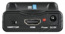 Hama 121775 SCART-HDMI konverter Iroda és számítástechnika - Egyéb számítástechnikai termék - 387357