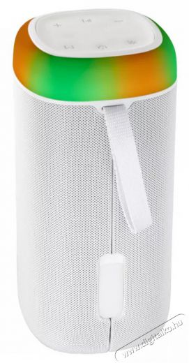 Hama BLUETOOTH HANGSZÓRÓ SHINE 2.0, 30W, RGB LED, FEHÉR (188229) Audio-Video / Hifi / Multimédia - Hordozható, vezeték nélküli / bluetooth hangsugárzó - Hordozható, vezeték nélküli / bluetooth hangsugárzó - 399221
