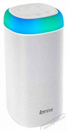 Hama BLUETOOTH HANGSZÓRÓ SHINE 2.0, 30W, RGB LED, FEHÉR (188229) Audio-Video / Hifi / Multimédia - Hordozható, vezeték nélküli / bluetooth hangsugárzó - Hordozható, vezeték nélküli / bluetooth hangsugárzó - 399221
