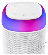 Hama BLUETOOTH HANGSZÓRÓ SHINE 2.0, 30W, RGB LED, FEHÉR (188229) Audio-Video / Hifi / Multimédia - Hordozható, vezeték nélküli / bluetooth hangsugárzó - Hordozható, vezeték nélküli / bluetooth hangsugárzó - 399221