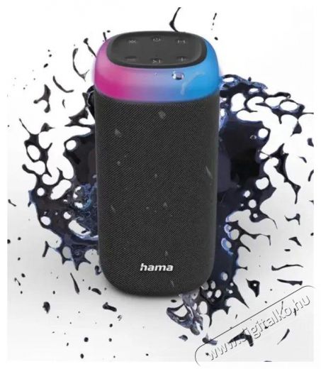 Hama BLUETOOTH HANGSZÓRÓ SHINE 2.0, 30W, RGB LED, FEKETE (188228) Audio-Video / Hifi / Multimédia - Hordozható, vezeték nélküli / bluetooth hangsugárzó - Hordozható, vezeték nélküli / bluetooth hangsugárzó - 399222