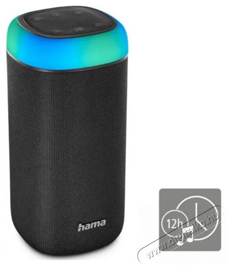 Hama BLUETOOTH HANGSZÓRÓ SHINE 2.0, 30W, RGB LED, FEKETE (188228) Audio-Video / Hifi / Multimédia - Hordozható, vezeték nélküli / bluetooth hangsugárzó - Hordozható, vezeték nélküli / bluetooth hangsugárzó - 399222