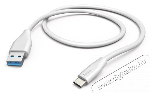 Hama E3 ADATKÁBEL USB 3.1, TYPE-C/USB A, 1,5M, FEHÉR (201596) Tv kiegészítők - Kábel / csatlakozó - USB kábel - 399200