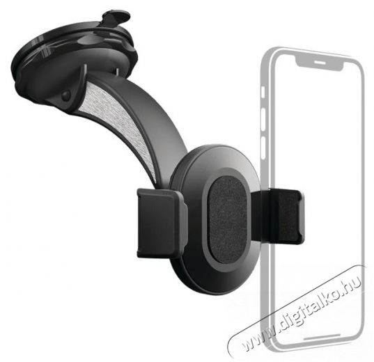 Hama E3 Univerzális autós mobiltartó essential tapadókoronggal(201513) Mobil / Kommunikáció / Smart - Mobiltelefon kiegészítő / tok - Tartó / rögzítő / állvány - 399207