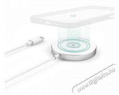 Hama E3 Vezeték nélküli Iphone töltő MAGCHARGE 15W - fehér Mobil / Kommunikáció / Smart - Tablet / E-book kiegészítő, tok - Hálózati-, autós töltő - 399206