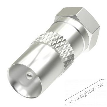 Hama FIC SAT F dugó - koax dugó adapter Iroda és számítástechnika - Egyéb számítástechnikai termék - 386870