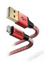 Hama 201554 Reflective USB-A apa - Lightning apa 2.0 Adat és töltő kábel Iroda és számítástechnika - Számítógép tartozék - USB kábel - 401513
