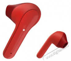 Hama BLUETOOTH HEADSET FREEDOM LIGHT TWS, PIROS (184075) Mobil / Kommunikáció / Smart - Mobiltelefon kiegészítő / tok - Headset - 403621