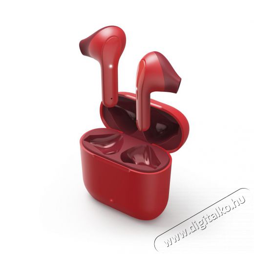 Hama BLUETOOTH HEADSET FREEDOM LIGHT TWS, PIROS (184075) Mobil / Kommunikáció / Smart - Mobiltelefon kiegészítő / tok - Headset - 403621