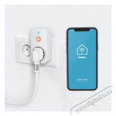 Hama Okos wifi konnektor, 2300W, 2USB (176612) Háztartás / Otthon / Kültér - Okos otthon - Okos konnektor - 403676