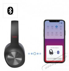 Hama Stereo bluetooth headset spirit calypso - fekete (184100) Audio-Video / Hifi / Multimédia - Fül és Fejhallgatók - Fejhallgató - 403680