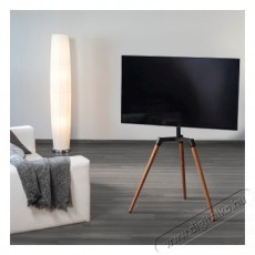 Hama TV Tartó állvány, diófa színű lábakkal (400x400) 65-IG (118091) Tv kiegészítők - Fali tartó / konzol - Tv asztal - 403681