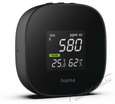 Hama LEVEGŐMINŐSÉG MÉRŐ, CO2 / HŐ / PÁRATARTALOM (186434) Háztartás / Otthon / Kültér - Egyéb háztartási termék - 399228