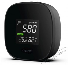 Hama LEVEGŐMINŐSÉG MÉRŐ, CO2 / HŐ / PÁRATARTALOM (186434) Háztartás / Otthon / Kültér - Egyéb háztartási termék - 399228