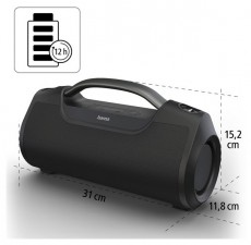Hama 188217 SOUND BARREL 60W bluetooth hangszóró Audio-Video / Hifi / Multimédia - Hordozható, vezeték nélküli / bluetooth hangsugárzó - Hordozható, vezeték nélküli / bluetooth hangsugárzó - 404037