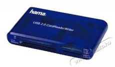 Hama Kártyaolvasó USB 2.0 30 az 1-ben - 55348 Memória kártya / Pendrive - Kártya olvasó - 258356