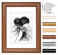 Hama 175616 "SOFIA" 10x15 cm dió műanyag keret Háztartás / Otthon / Kültér - Lakásfelszerelés - Képkeret / képtartó - 388372