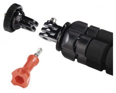 Hama Flex 2in1 Kamera/GoPro mini Tripod állvány - 4314 Fényképezőgép / kamera - Sport kamera tartozékok - Állvány / monopod - 347241