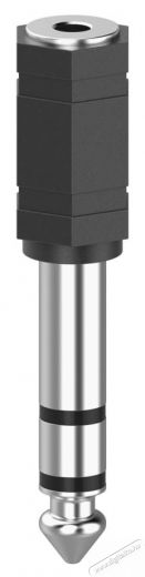 Hama 205194 FIC sztereo 6,3 mm jack dugó - 3,5 mm jack alj adapter Tv kiegészítők - Kábel / csatlakozó - Csatlakozó / elosztó / átalakító - 421259