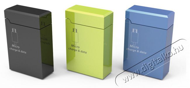 Hama 12197 0,75m micro USB adatkábel Iroda és számítástechnika - Számítógép tartozék - USB kábel - 449974