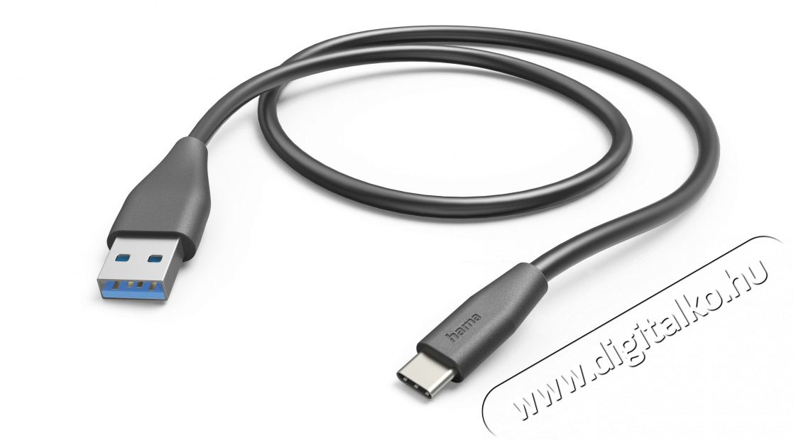 Hama 201595 FIC E3 1,5 m USB 3.1 Type-C/USB A fekete adatkábel Tv kiegészítők - Kábel / csatlakozó - USB kábel - 453777
