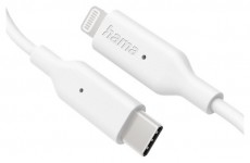 Hama 201598 FIC E3 1m Lightning > USB Type-C feh&eacute;r adatk&aacute;bel Tv kieg&eacute;sz&iacute;tők - K&aacute;bel / csatlakoz&oacute; - USB k&aacute;bel - 453552