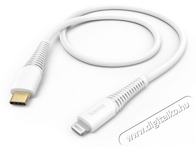 Hama 201603 FIC E3 Lightning - USB Type-C, 1,5m, fehér adatkábel Iroda és számítástechnika - Számítógép tartozék - USB kábel - 456652