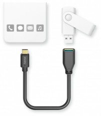 Hama 201605 FIC E3 USB Type-C OTG 0,15 m adapter Háztartás / Otthon / Kültér - Világítás / elektromosság - Hálózati elosztó / hosszabbító / adapter - 456653