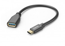 Hama 201605 FIC E3 USB Type-C OTG 0,15 m adapter Háztartás / Otthon / Kültér - Világítás / elektromosság - Hálózati elosztó / hosszabbító / adapter - 456653