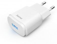 Hama 201645 FIC 3 1,2 A fehér hálózati töltő Mobil / Kommunikáció / Smart - Mobiltelefon kiegészítő / tok - Hálózati-, autós töltő - 456595