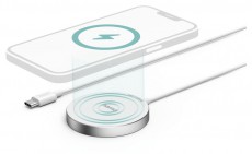 Hama 201681 FIC E3 "MAGCHARGE" fehér vezeték nélküli Iphone töltő Mobil / Kommunikáció / Smart - Mobiltelefon kiegészítő / tok - Hálózati-, autós töltő - 456428